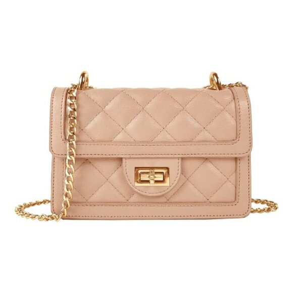 Small Quilted Crossbody Bag Phone Wallet Purse - Picture 1 of 5